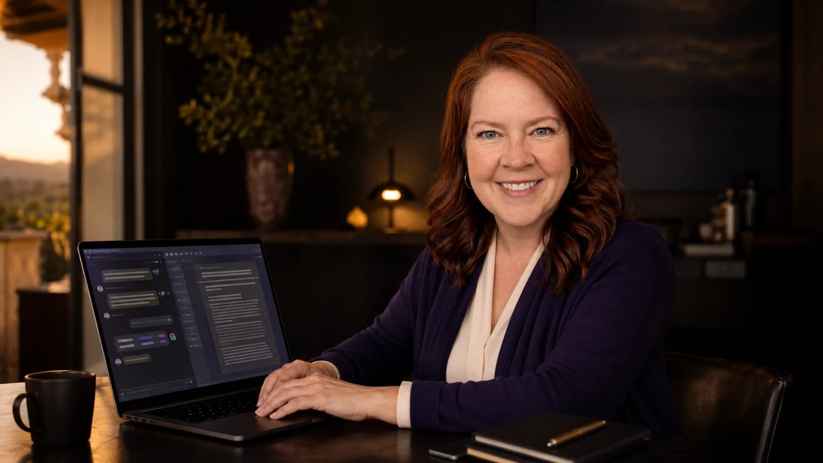 Michelle Anderson anime une séance de formation Claude en direct